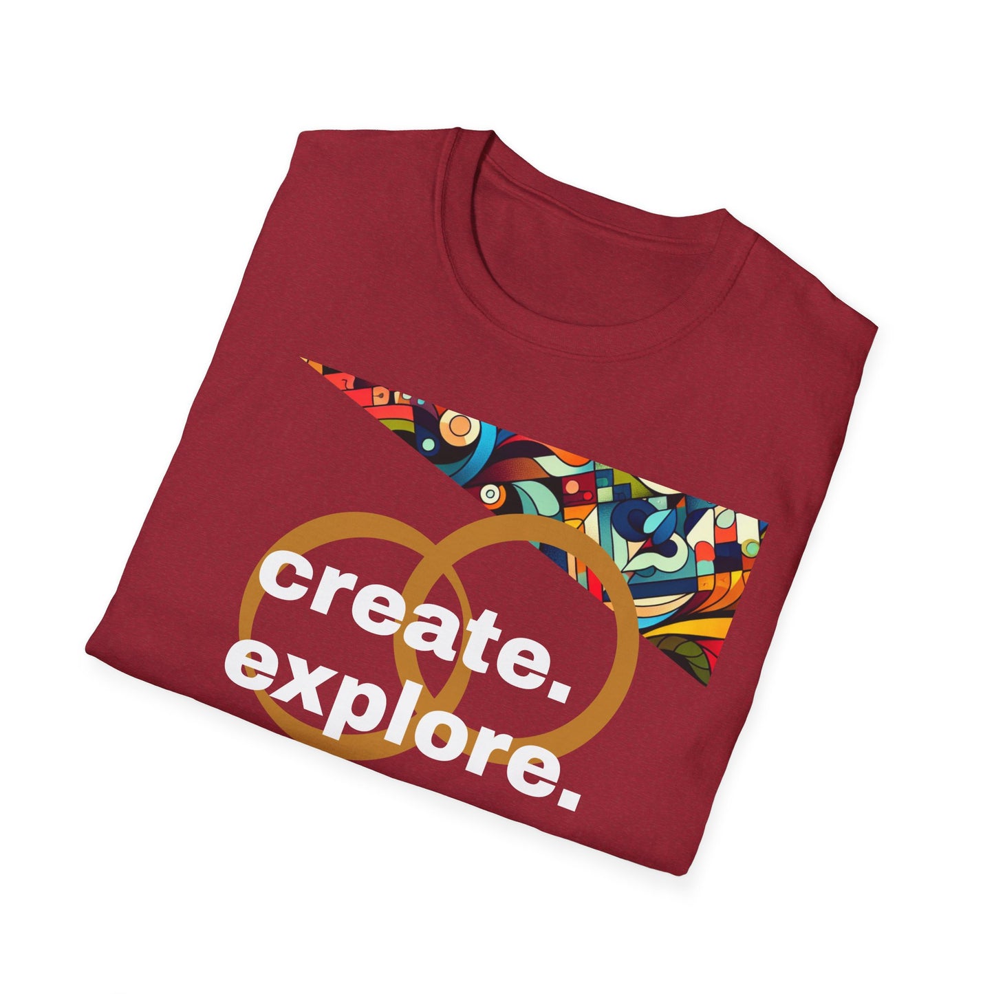 Unisex Softstyle T-Shirt - Create Explore Design