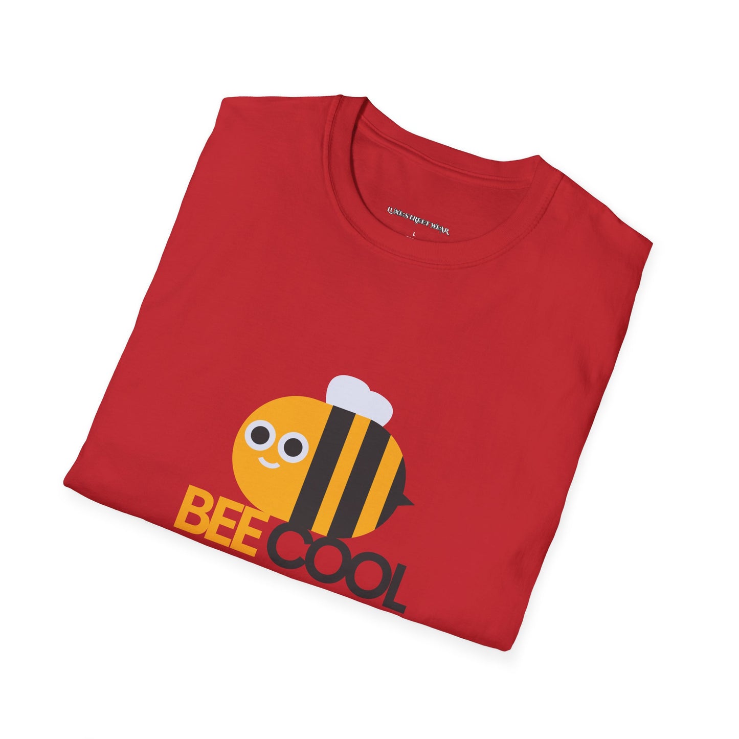 Bee Cool Unisex Softstyle T-Shirt - Fun and Playful Graphic Tee for Bee Lovers