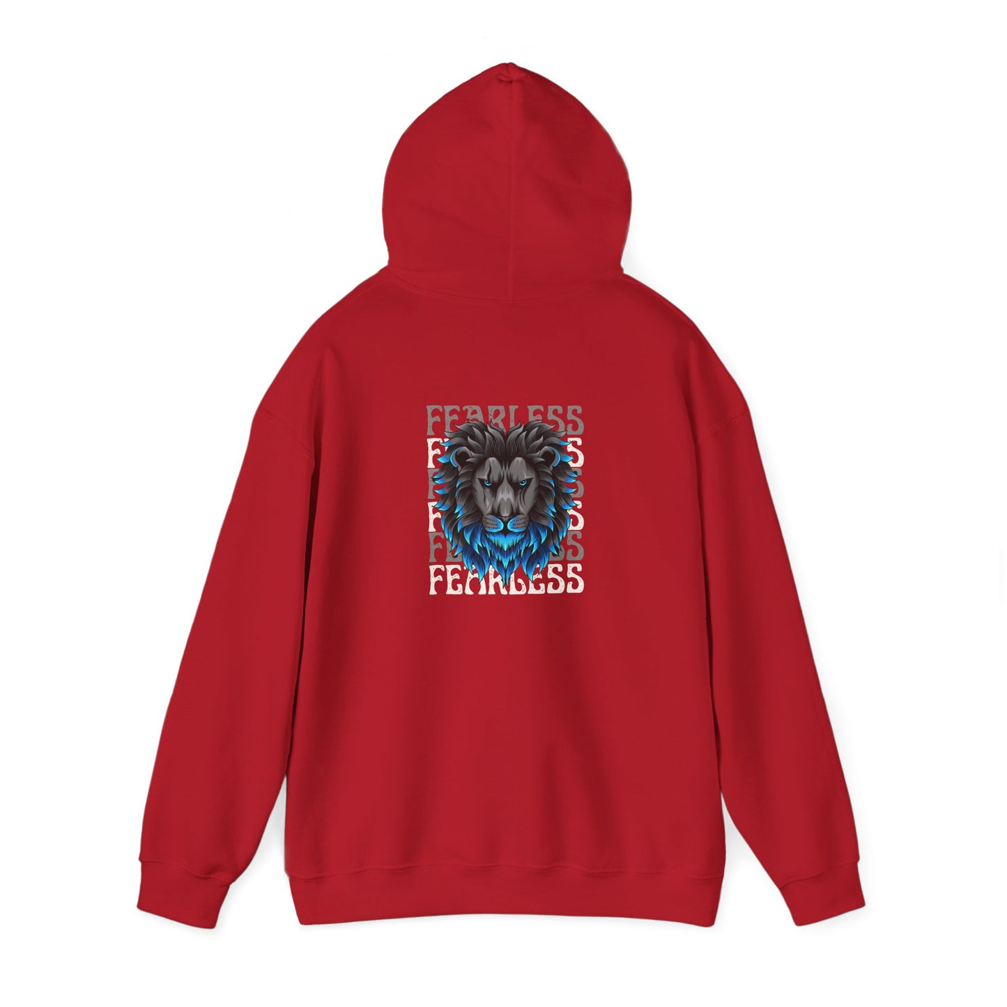 Fearless Lion Hoodie - Unisex Heavy Blend™ Sweatshirt