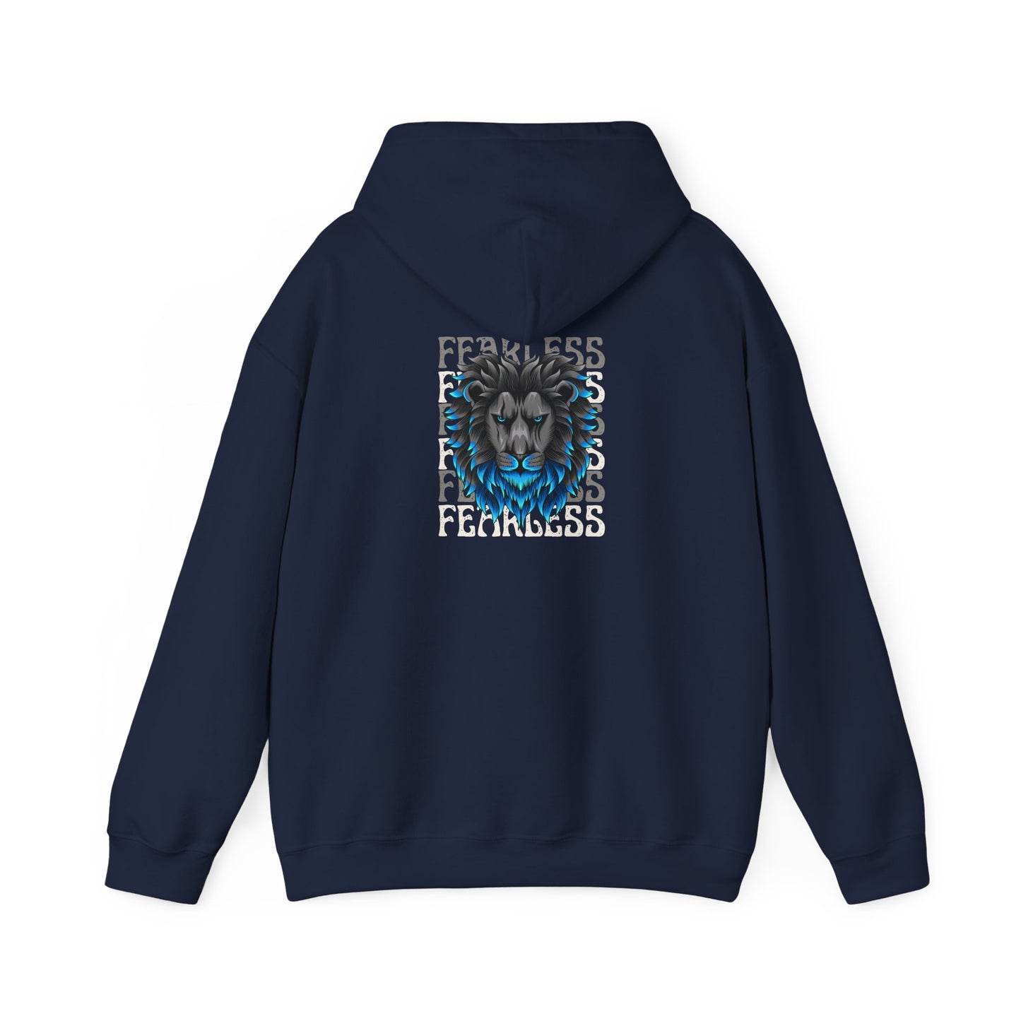 Fearless Lion Hoodie - Unisex Heavy Blend™ Sweatshirt