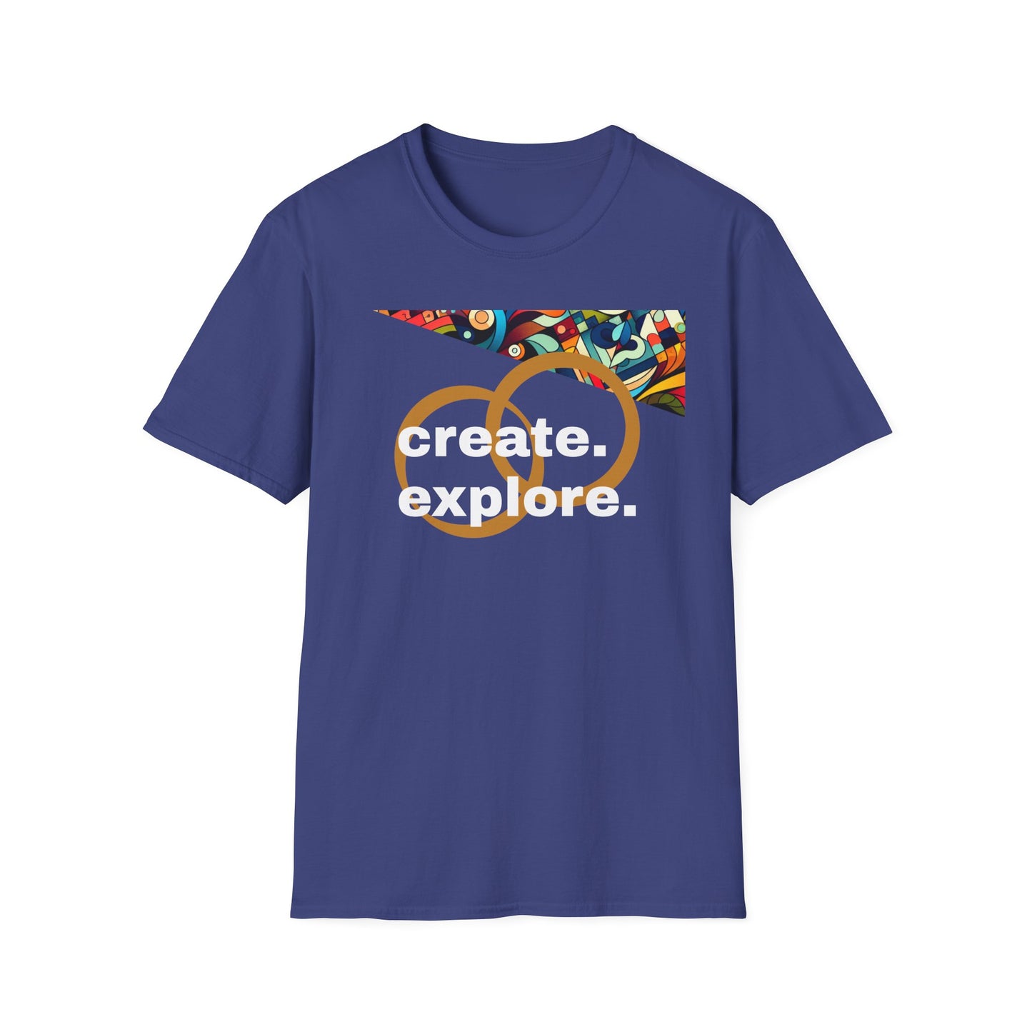 Unisex Softstyle T-Shirt - Create Explore Design