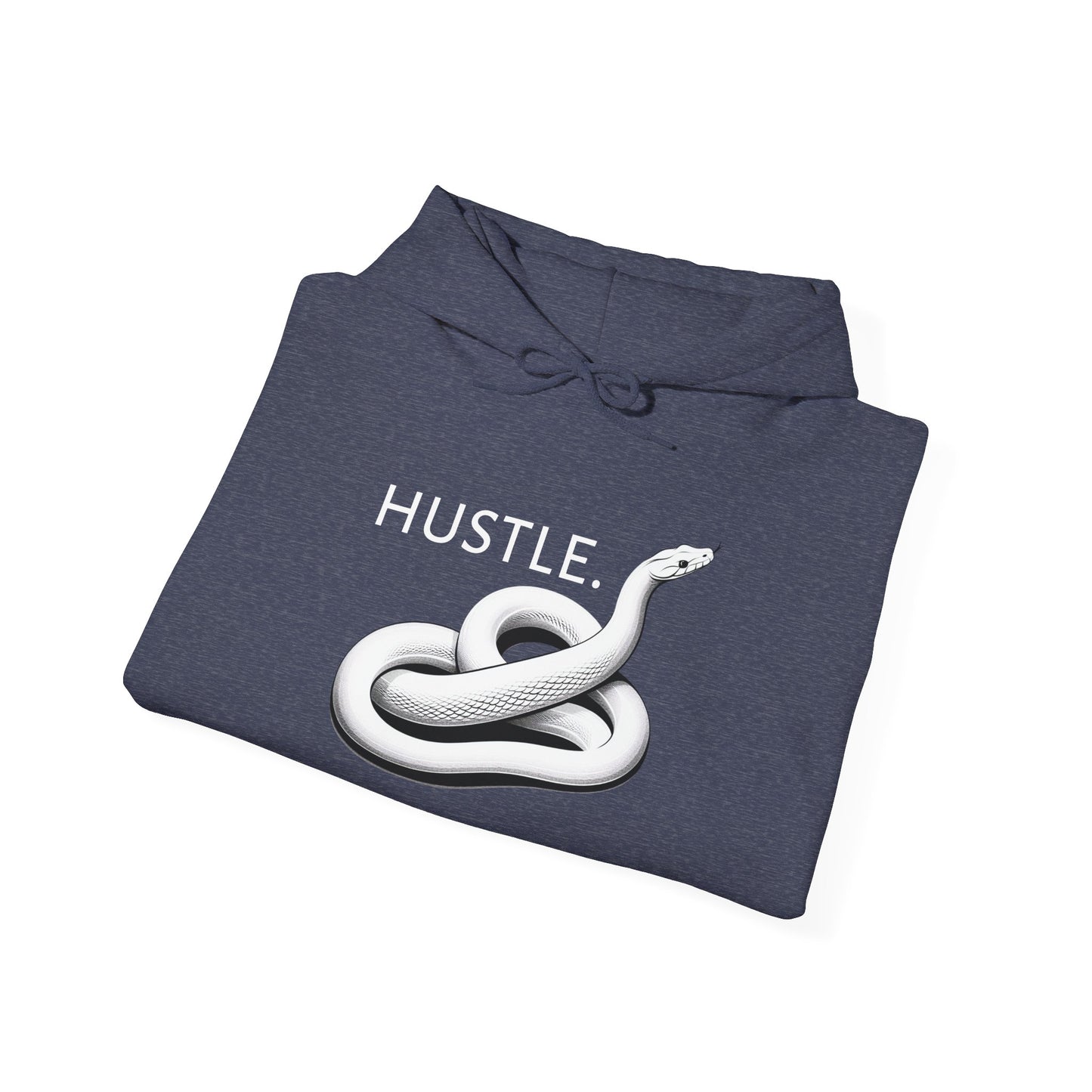 Hustle Unisex Heavy Blend Hoodie - Motivational Sweatshirt for Go-Getters