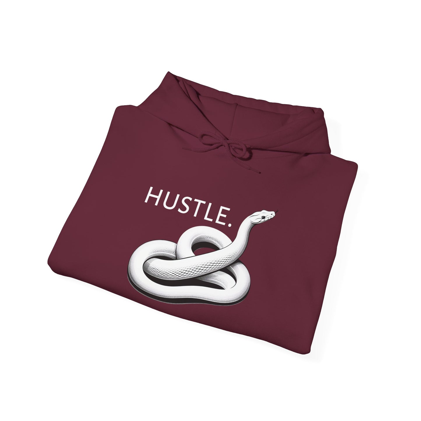 Hustle Unisex Heavy Blend Hoodie - Motivational Sweatshirt for Go-Getters