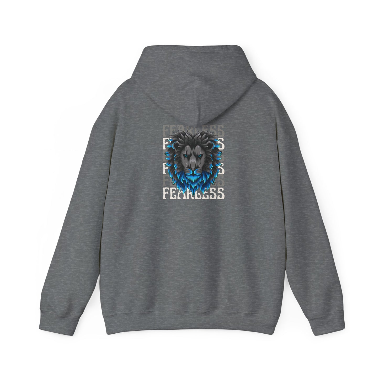 Fearless Lion Hoodie - Unisex Heavy Blend™ Sweatshirt