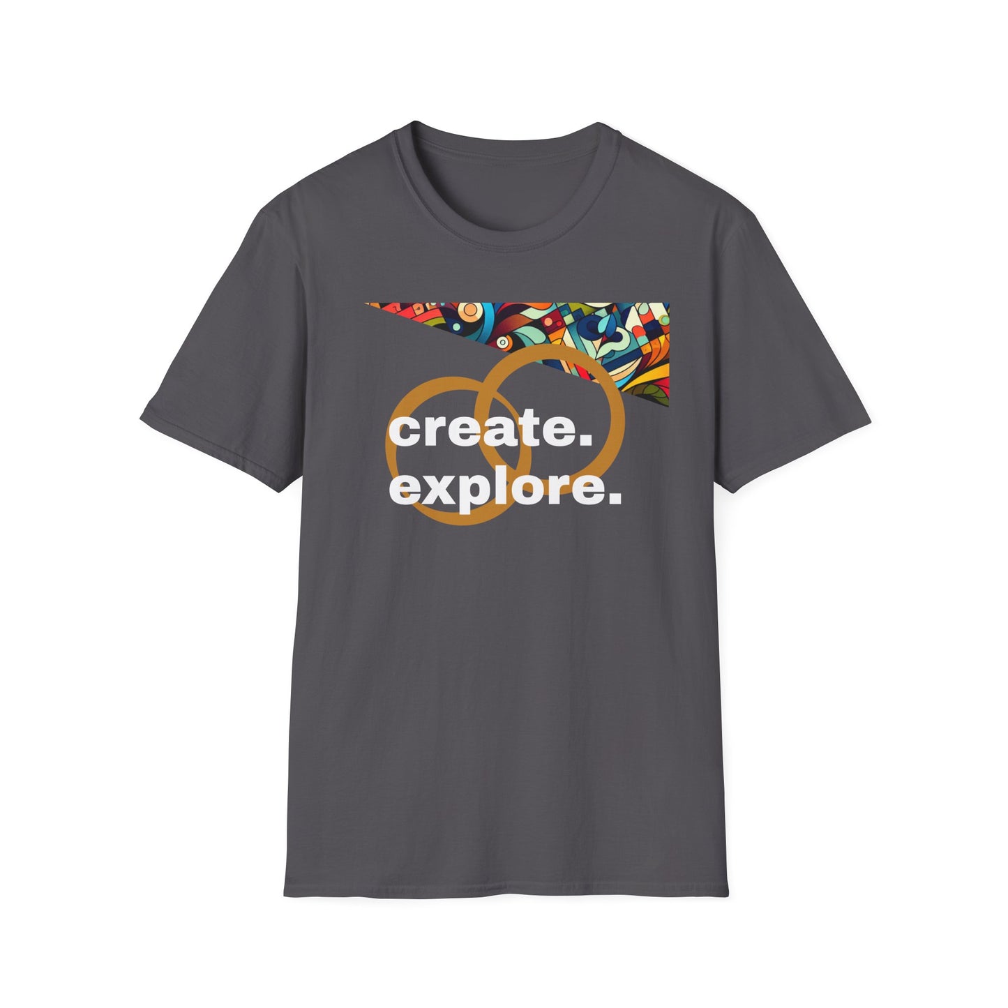 Unisex Softstyle T-Shirt - Create Explore Design