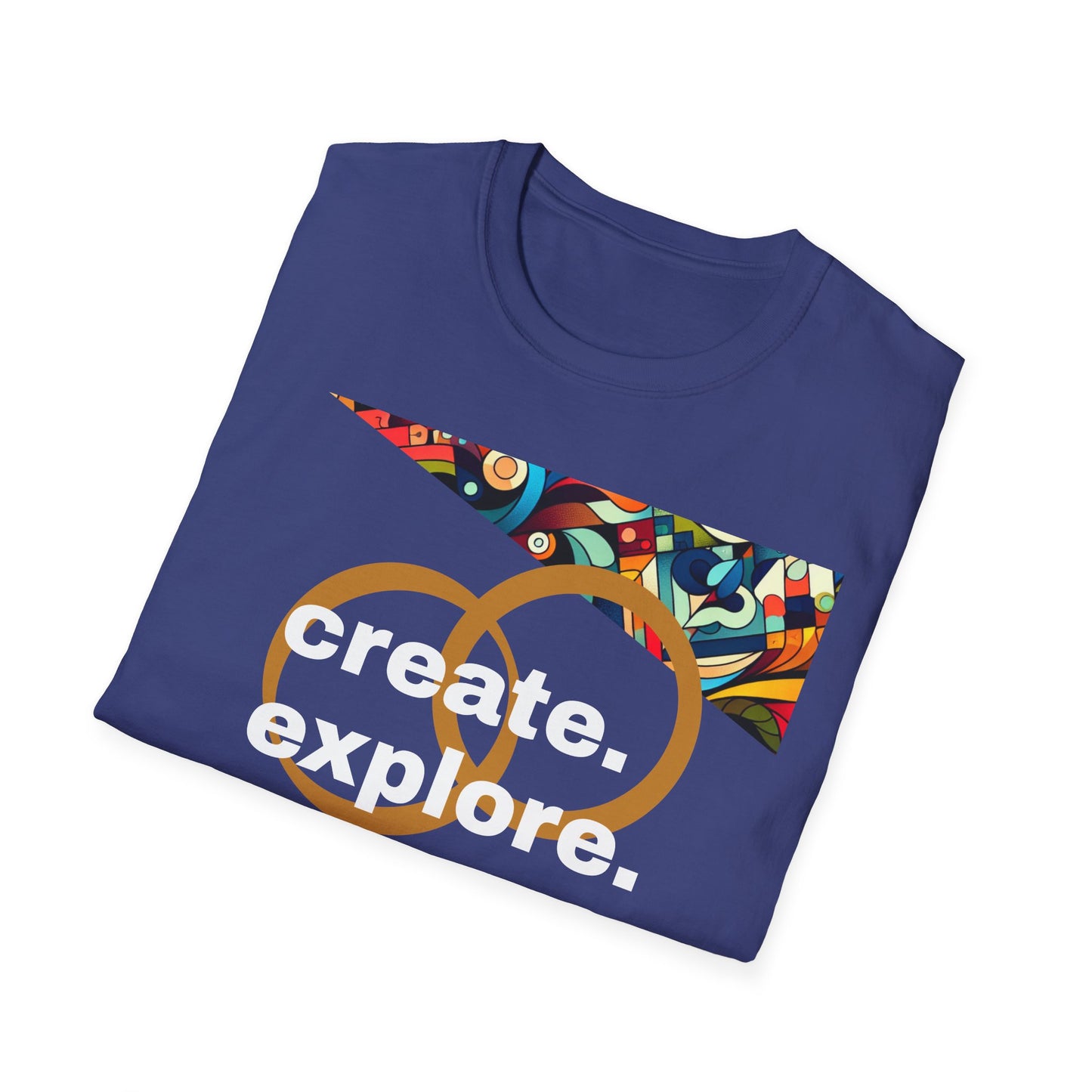Unisex Softstyle T-Shirt - Create Explore Design