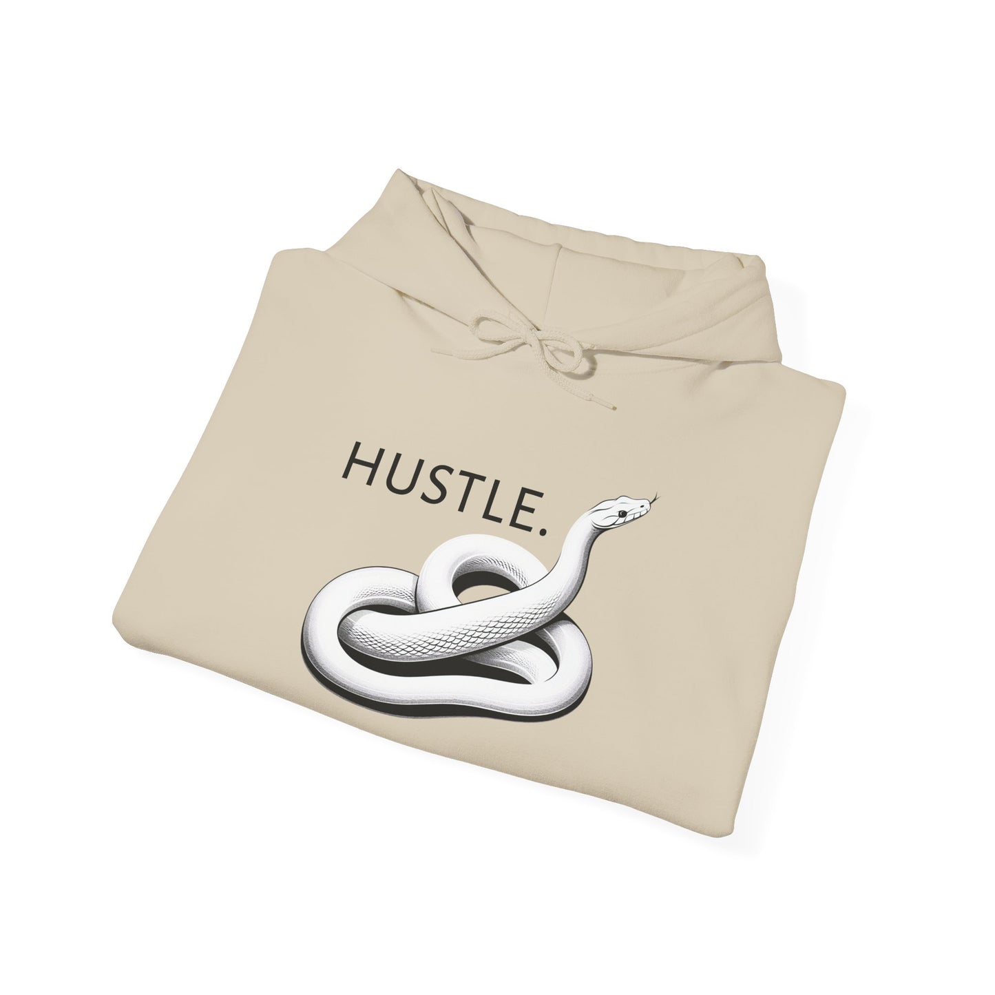 Hustle Unisex Heavy Blend Hoodie - Motivational Sweatshirt for Go-Getters