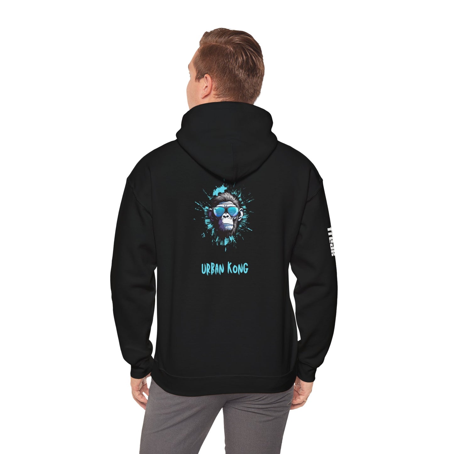 Urban Kong Unisex Heavy Blend™ Hooded Sweatshirt - Casual Streetwear Hoodie for Animal Lovers