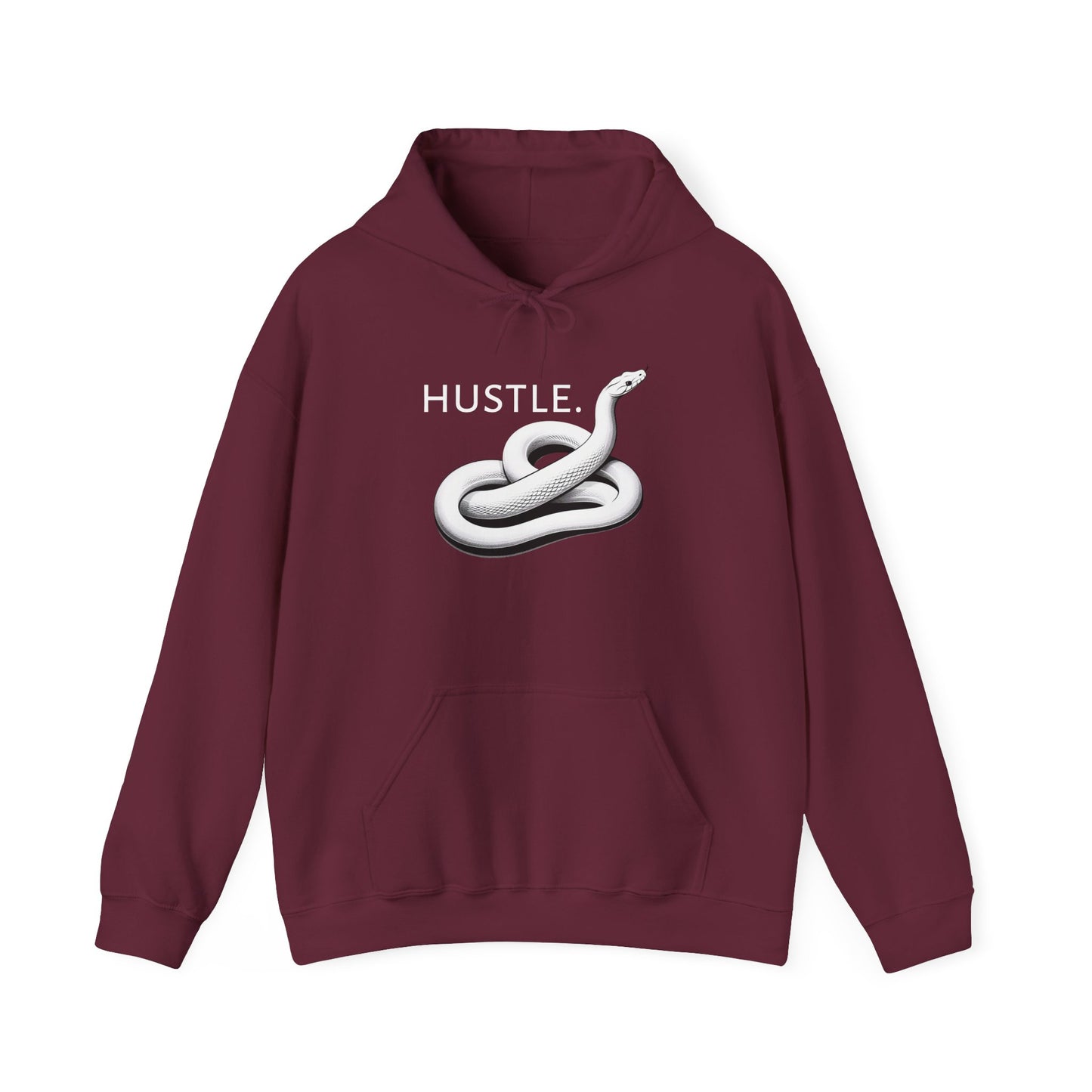 Hustle Unisex Heavy Blend Hoodie - Motivational Sweatshirt for Go-Getters