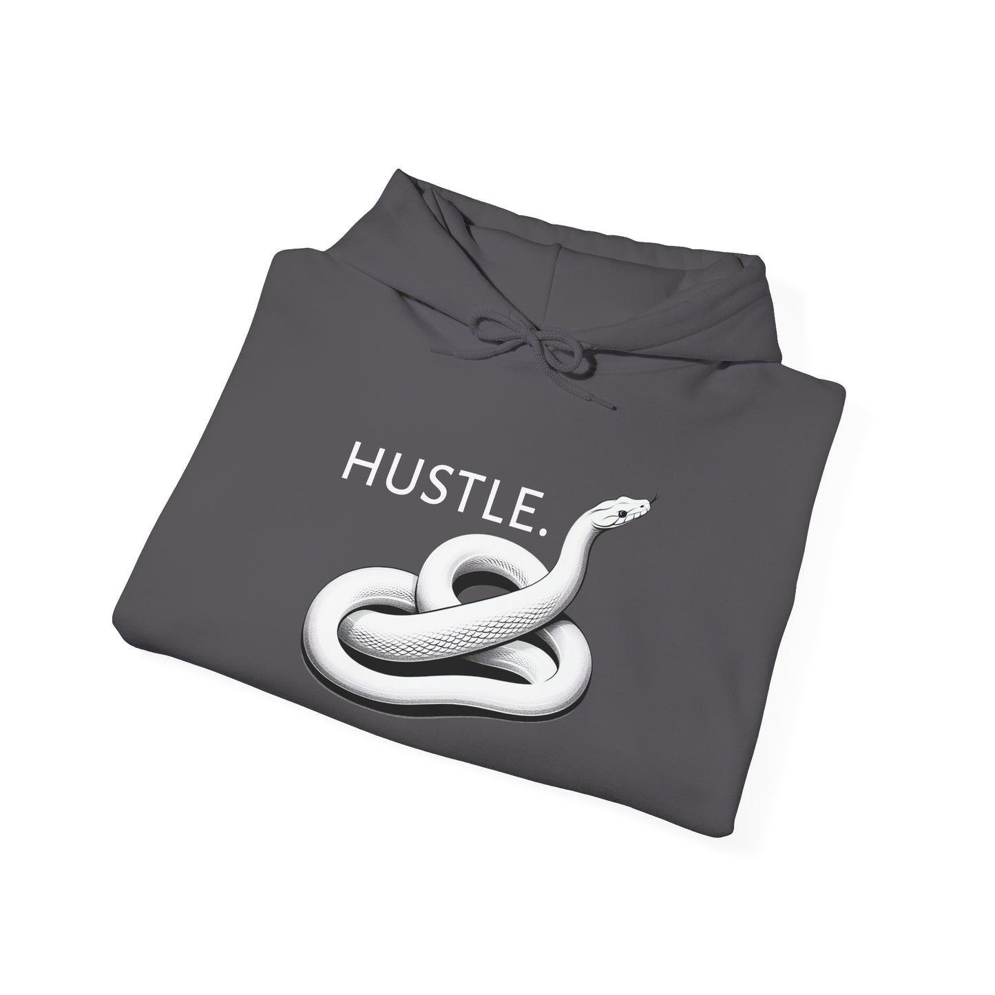 Hustle Unisex Heavy Blend Hoodie - Motivational Sweatshirt for Go-Getters