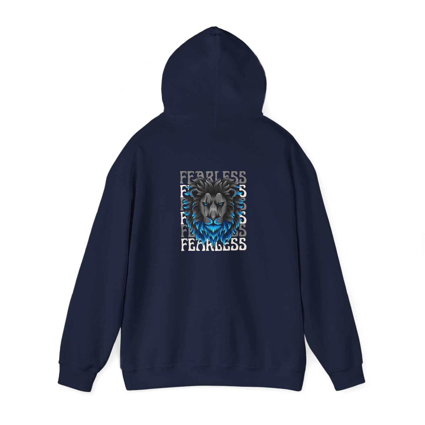 Fearless Lion Hoodie - Unisex Heavy Blend™ Sweatshirt