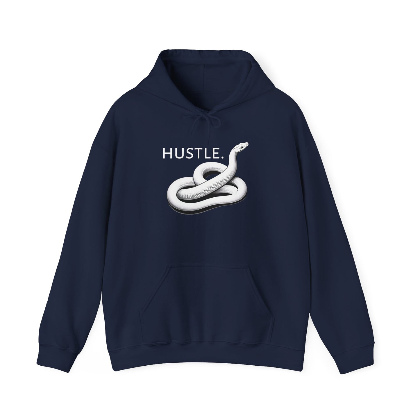 Hustle Unisex Heavy Blend Hoodie - Motivational Sweatshirt for Go-Getters