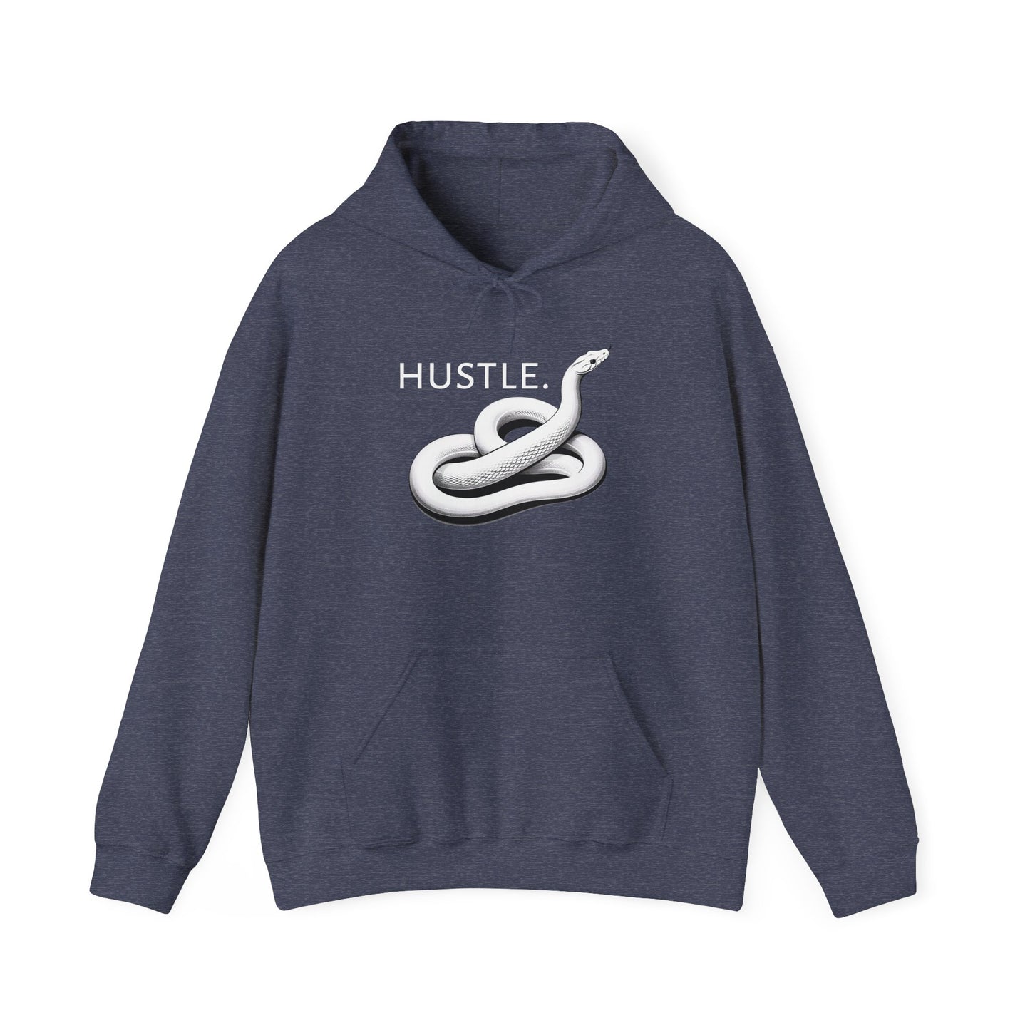 Hustle Unisex Heavy Blend Hoodie - Motivational Sweatshirt for Go-Getters