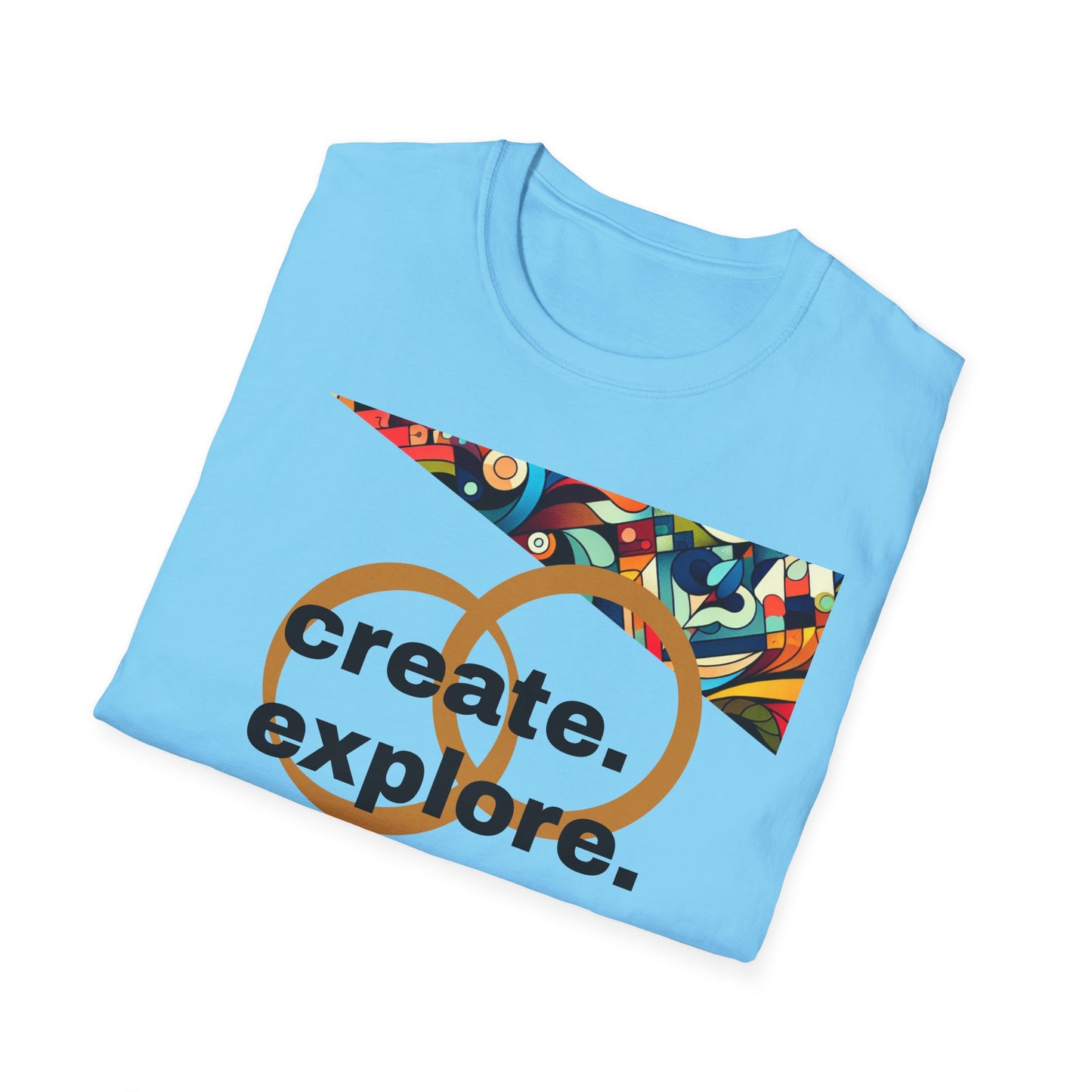 Unisex Softstyle T-Shirt - Create Explore Design