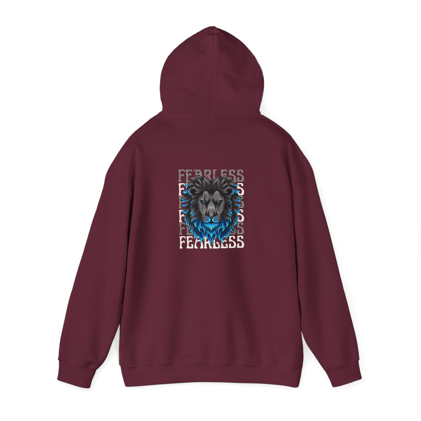 Fearless Lion Hoodie - Unisex Heavy Blend™ Sweatshirt