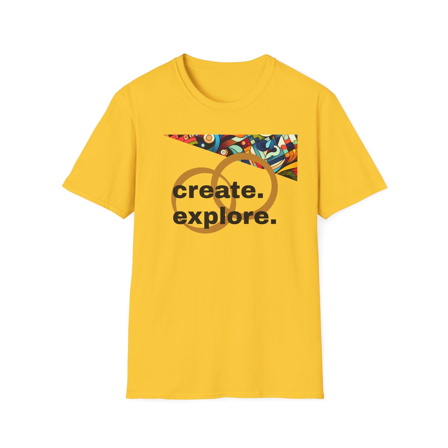 Unisex Softstyle T-Shirt - Create Explore Design