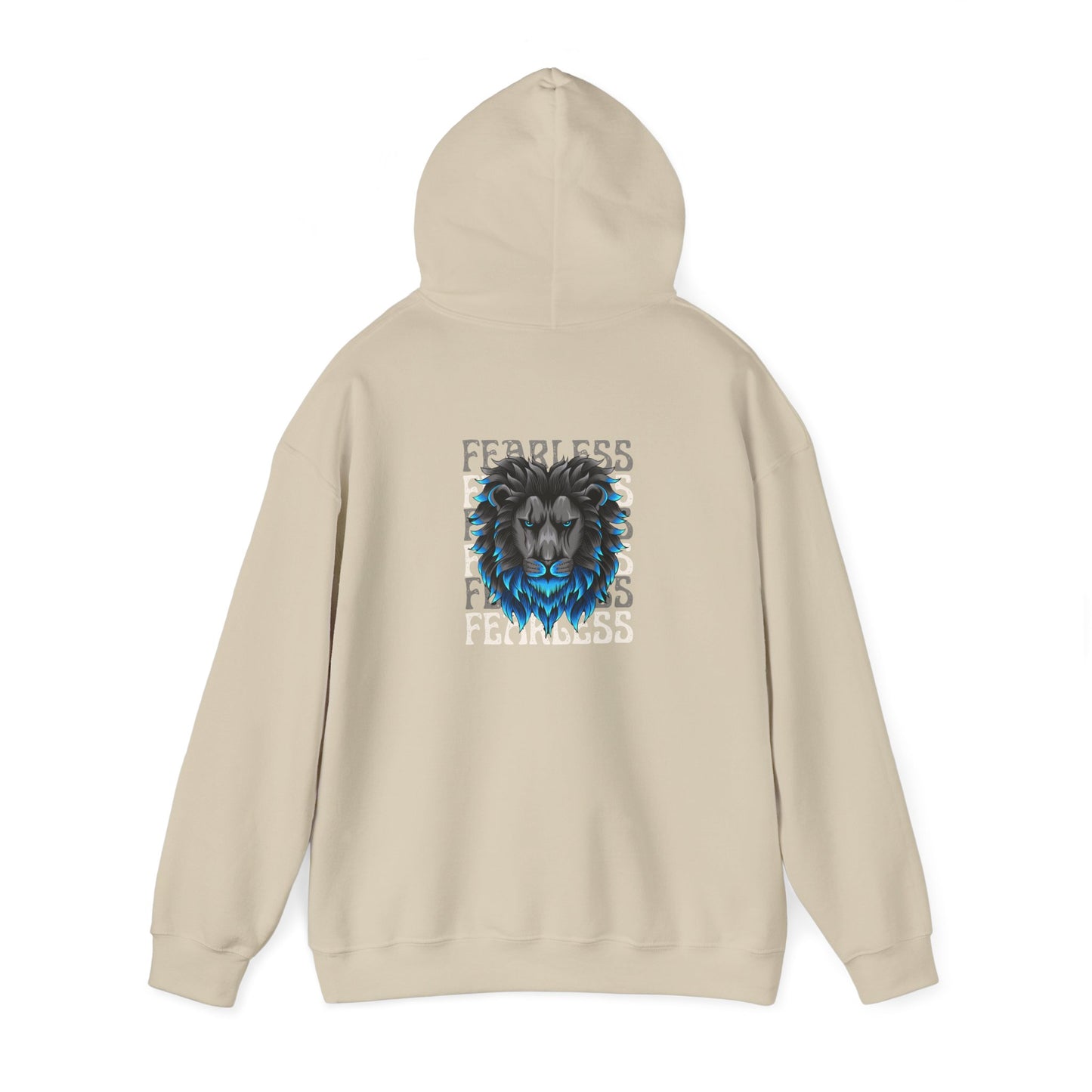 Fearless Lion Hoodie - Unisex Heavy Blend™ Sweatshirt