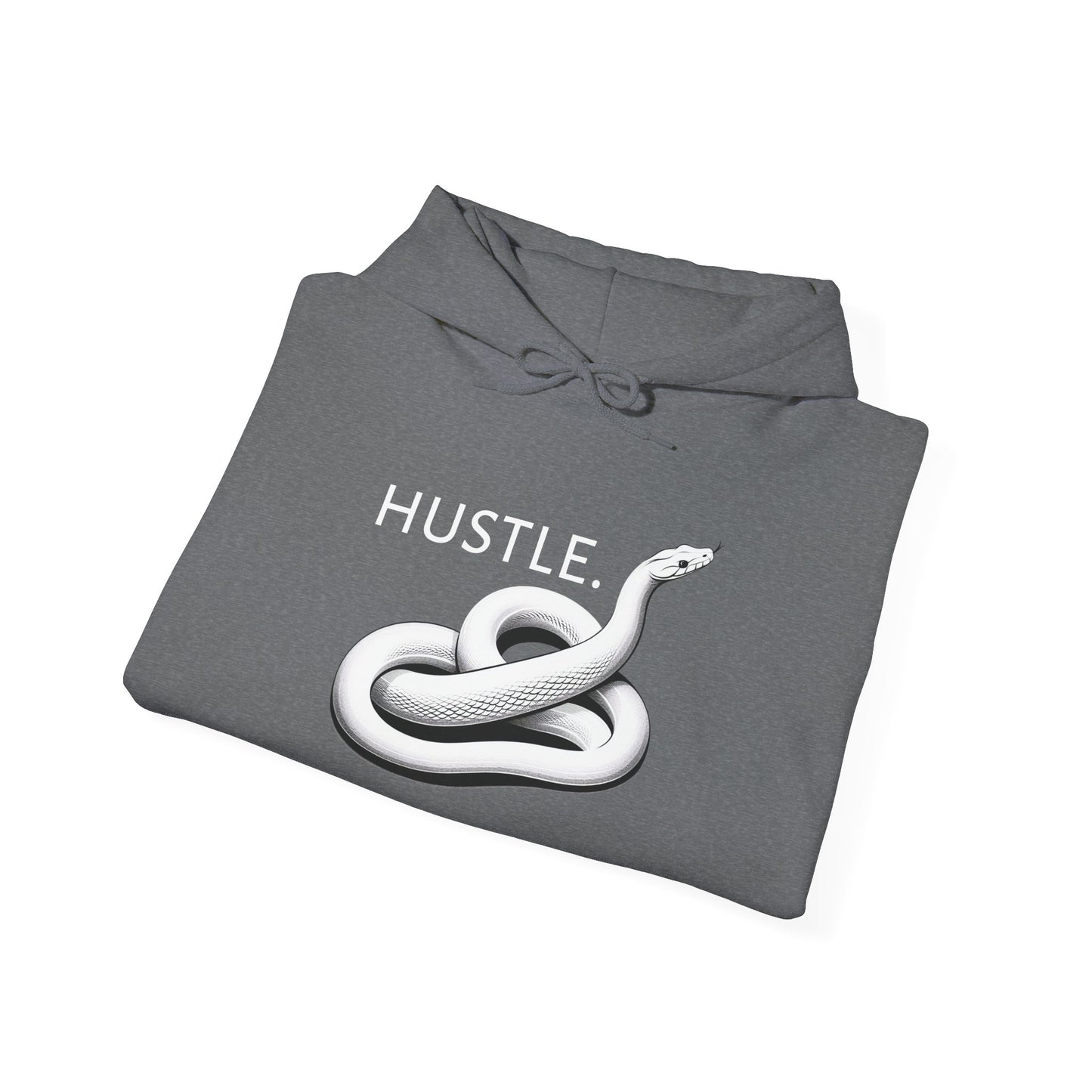 Hustle Unisex Heavy Blend Hoodie - Motivational Sweatshirt for Go-Getters