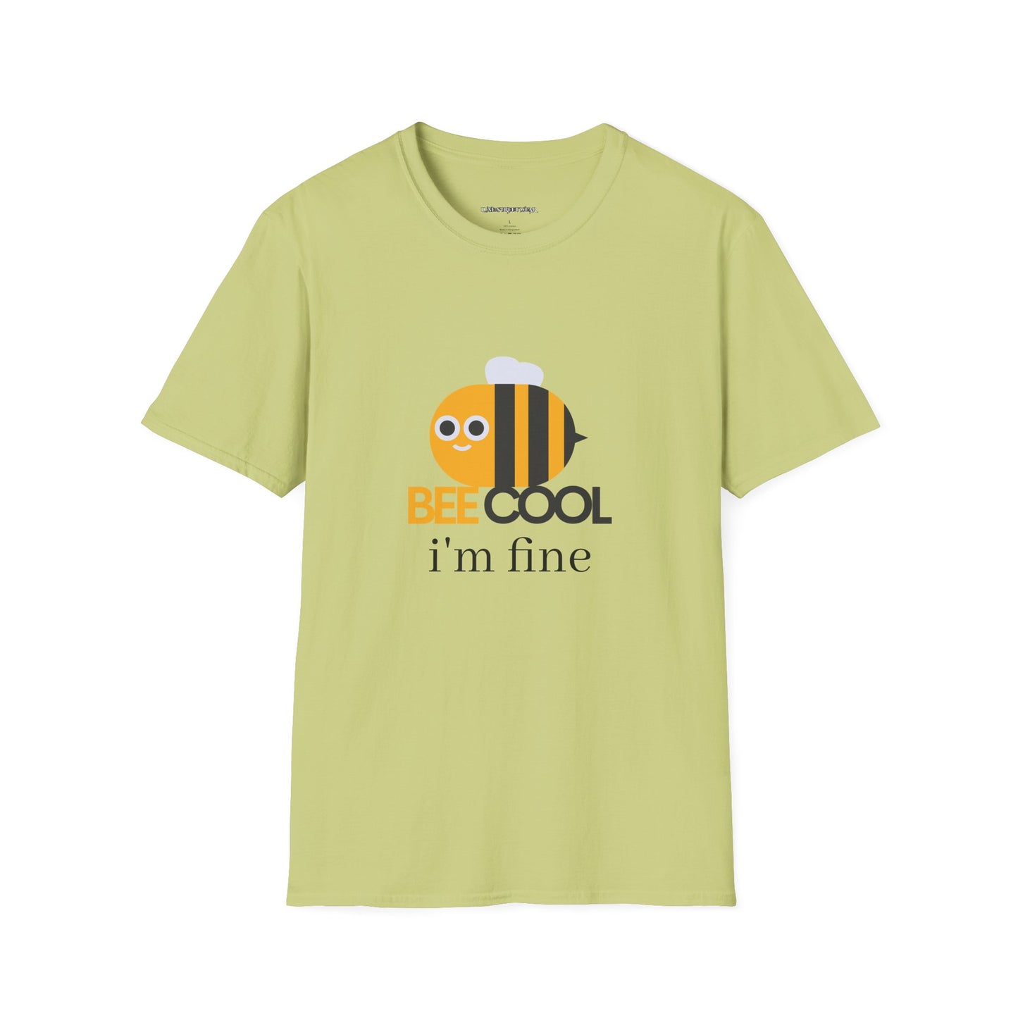 Bee Cool Unisex Softstyle T-Shirt - Fun and Playful Graphic Tee for Bee Lovers