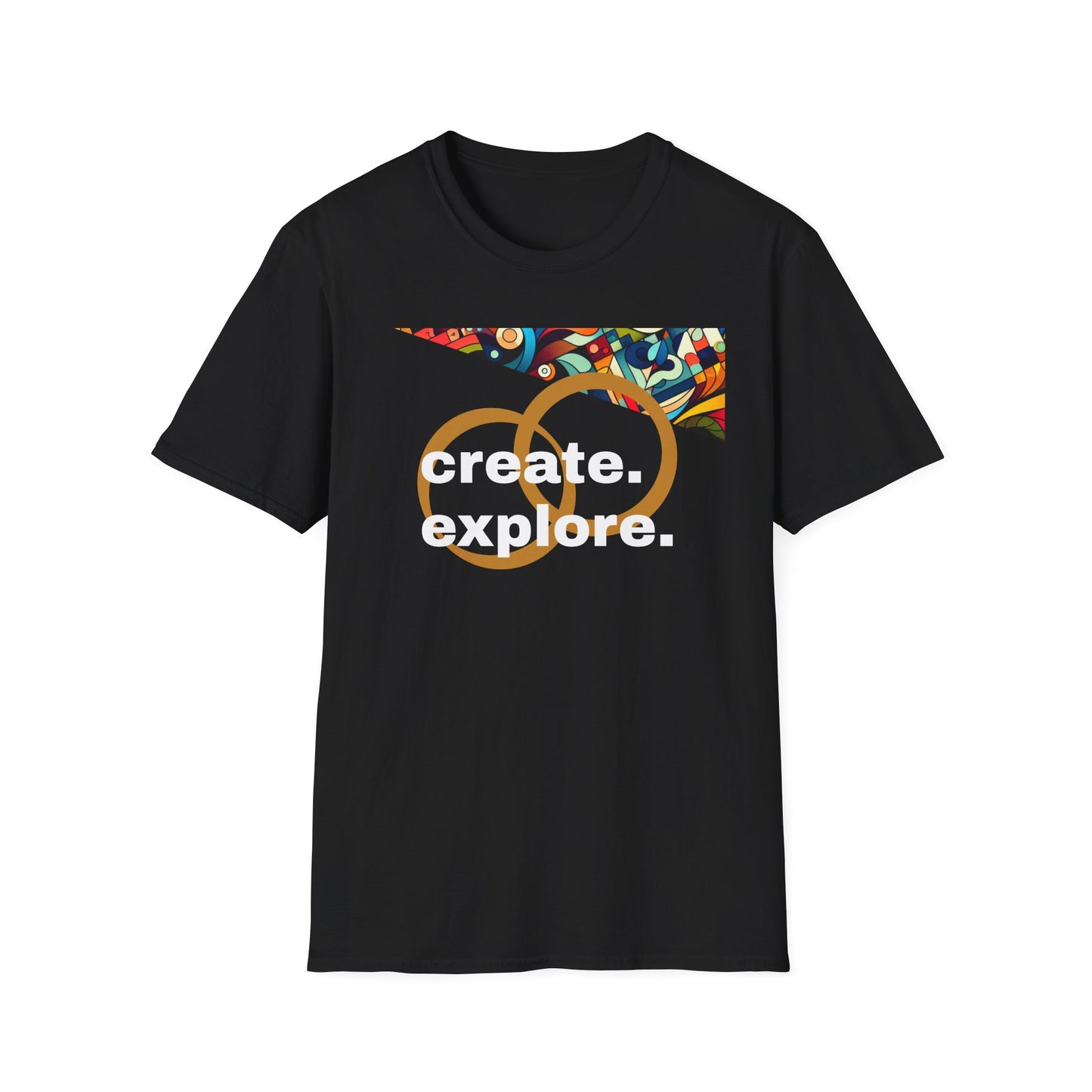 Unisex Softstyle T-Shirt - Create Explore Design