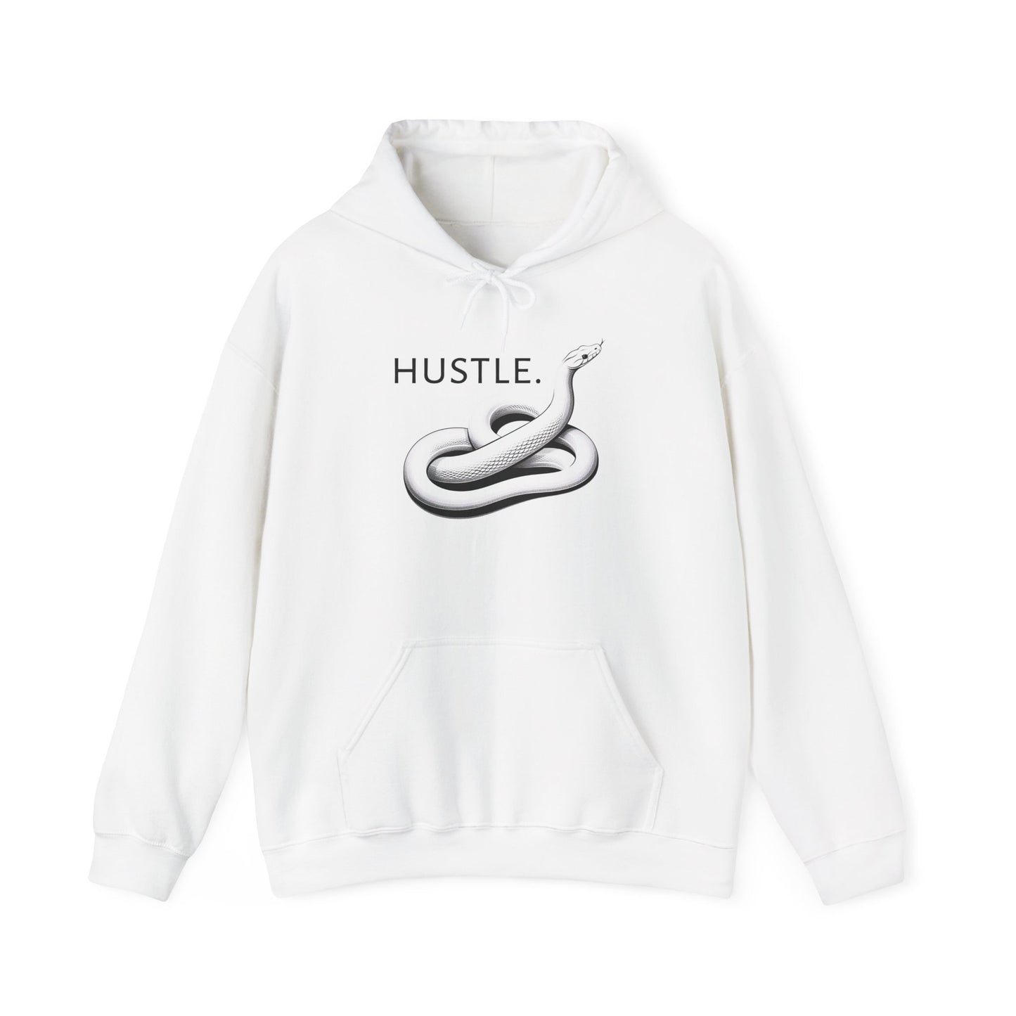 Hustle Unisex Heavy Blend Hoodie - Motivational Sweatshirt for Go-Getters