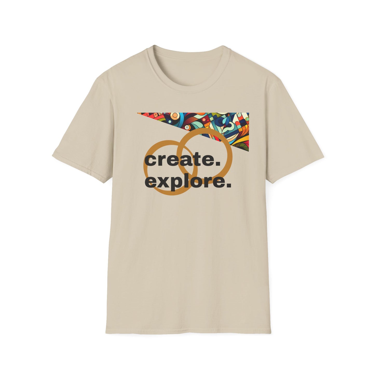 Unisex Softstyle T-Shirt - Create Explore Design