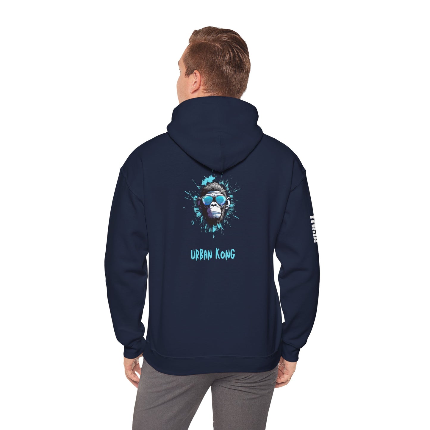 Urban Kong Unisex Heavy Blend™ Hooded Sweatshirt - Casual Streetwear Hoodie for Animal Lovers