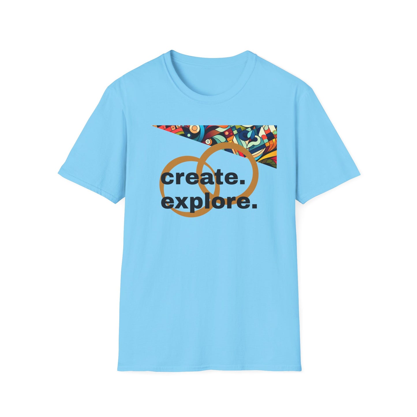 Unisex Softstyle T-Shirt - Create Explore Design