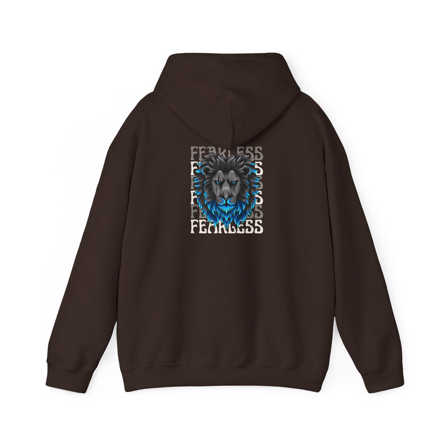 Fearless Lion Hoodie - Unisex Heavy Blend™ Sweatshirt