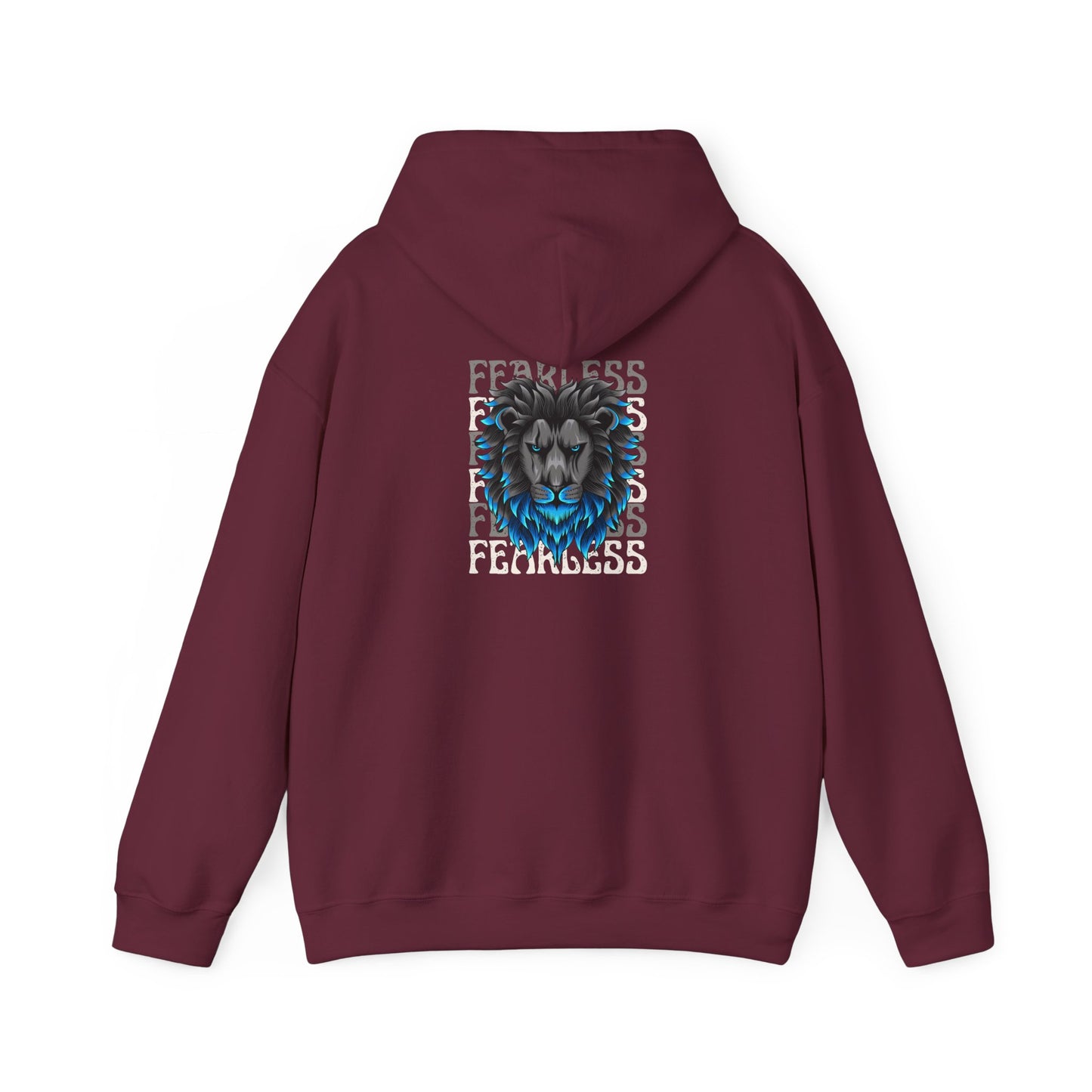 Fearless Lion Hoodie - Unisex Heavy Blend™ Sweatshirt