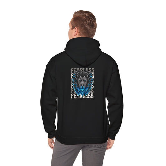 Fearless Lion Hoodie - Unisex Heavy Blend™ Sweatshirt