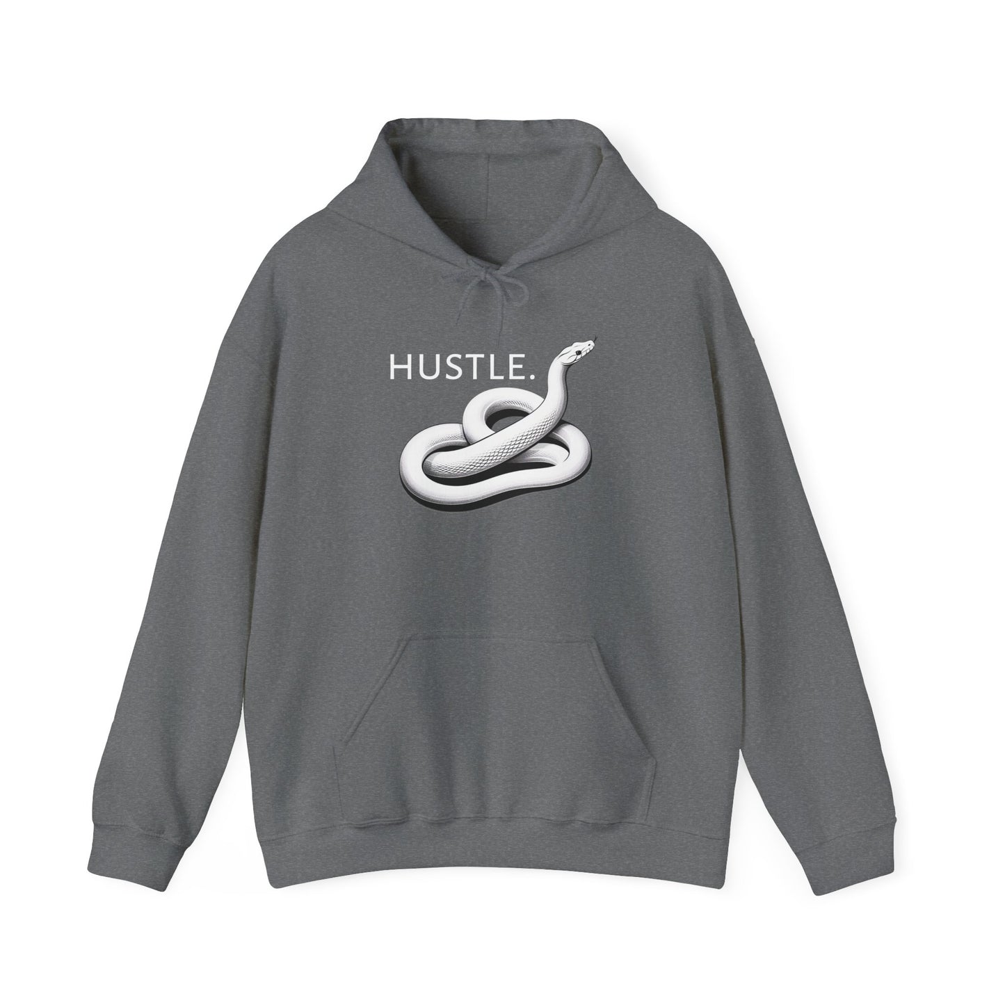 Hustle Unisex Heavy Blend Hoodie - Motivational Sweatshirt for Go-Getters