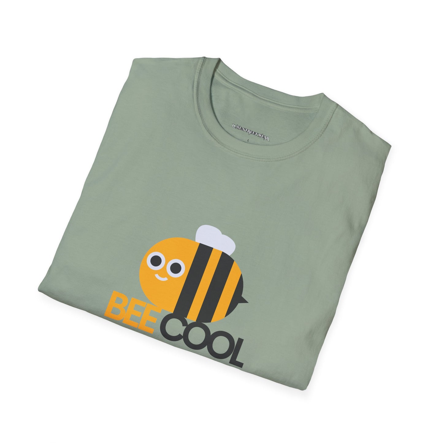 Bee Cool Unisex Softstyle T-Shirt - Fun and Playful Graphic Tee for Bee Lovers