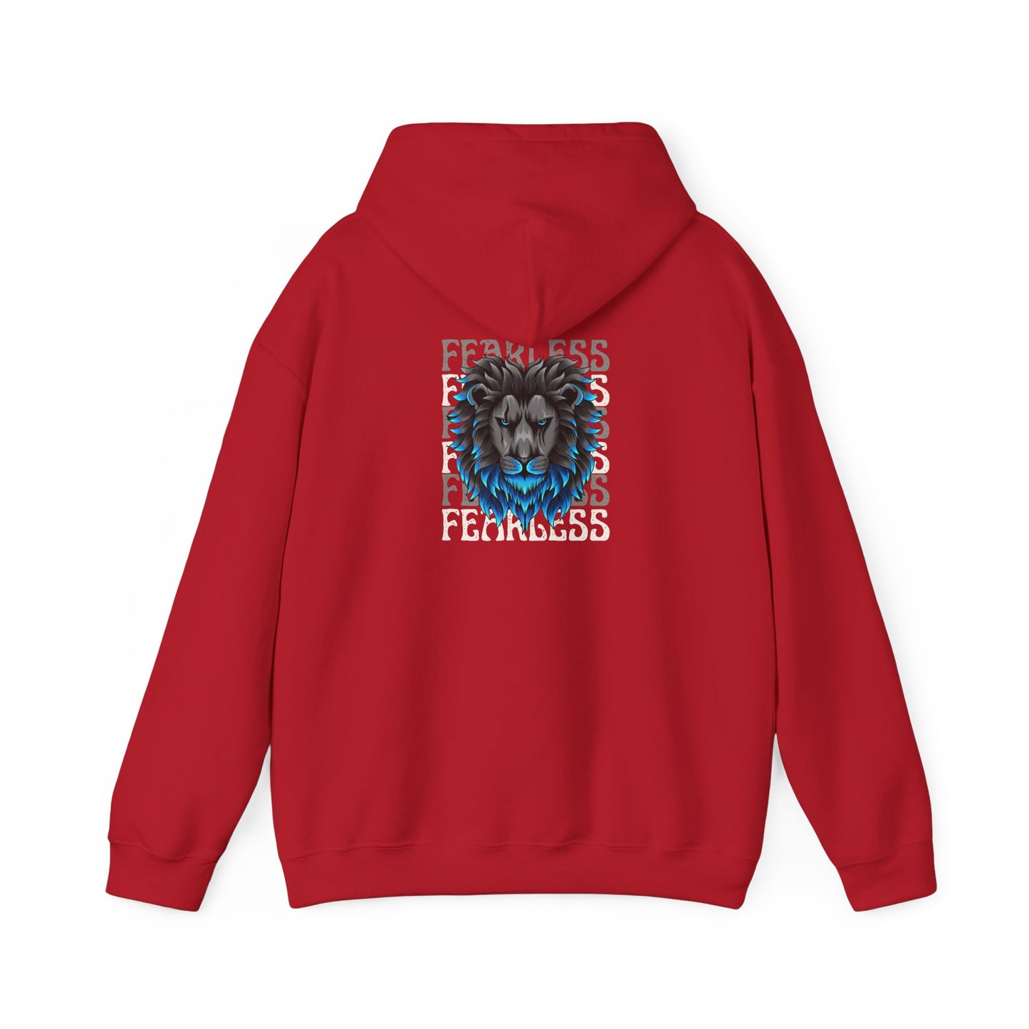 Fearless Lion Hoodie - Unisex Heavy Blend™ Sweatshirt