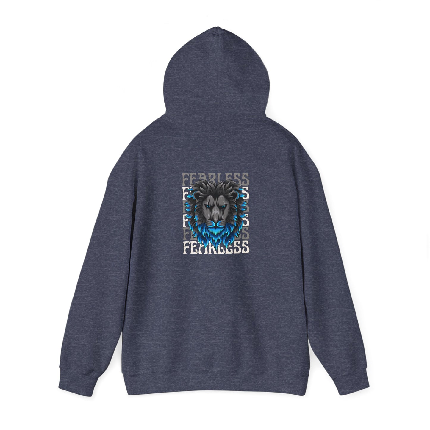Fearless Lion Hoodie - Unisex Heavy Blend™ Sweatshirt