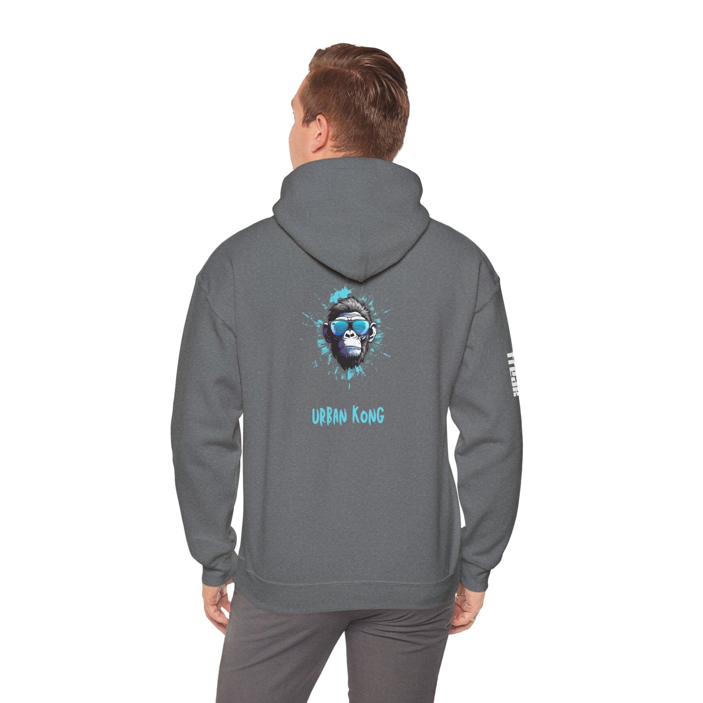 Urban Kong Unisex Heavy Blend™ Hooded Sweatshirt - Casual Streetwear Hoodie for Animal Lovers