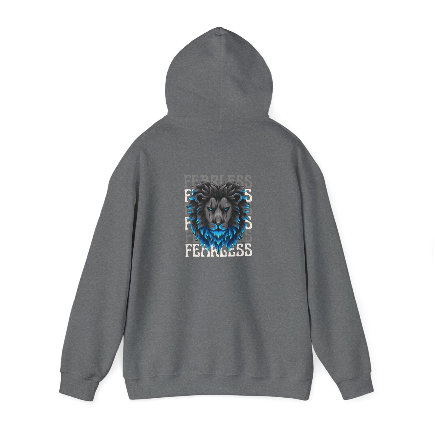 Fearless Lion Hoodie - Unisex Heavy Blend™ Sweatshirt