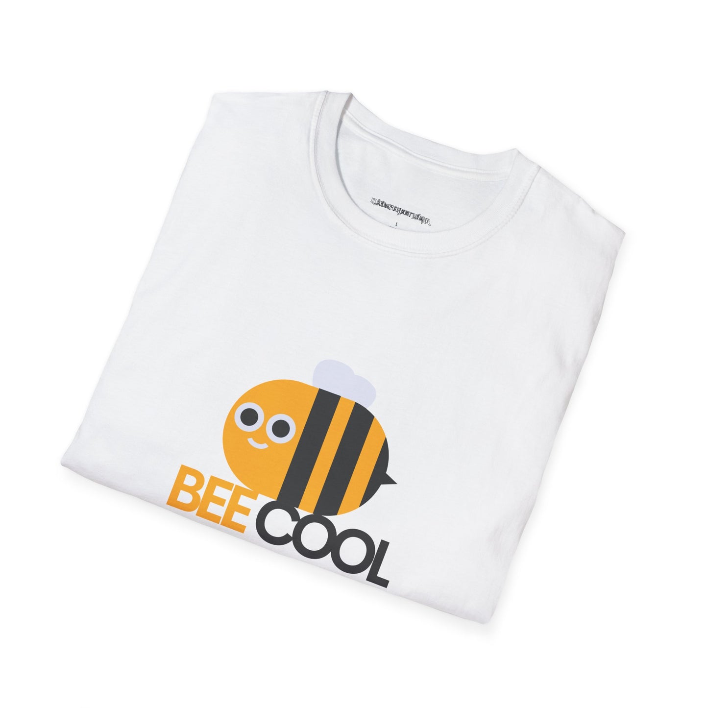 Bee Cool Unisex Softstyle T-Shirt - Fun and Playful Graphic Tee for Bee Lovers