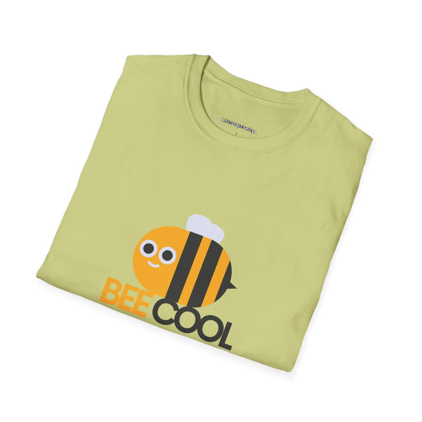 Bee Cool Unisex Softstyle T-Shirt - Fun and Playful Graphic Tee for Bee Lovers