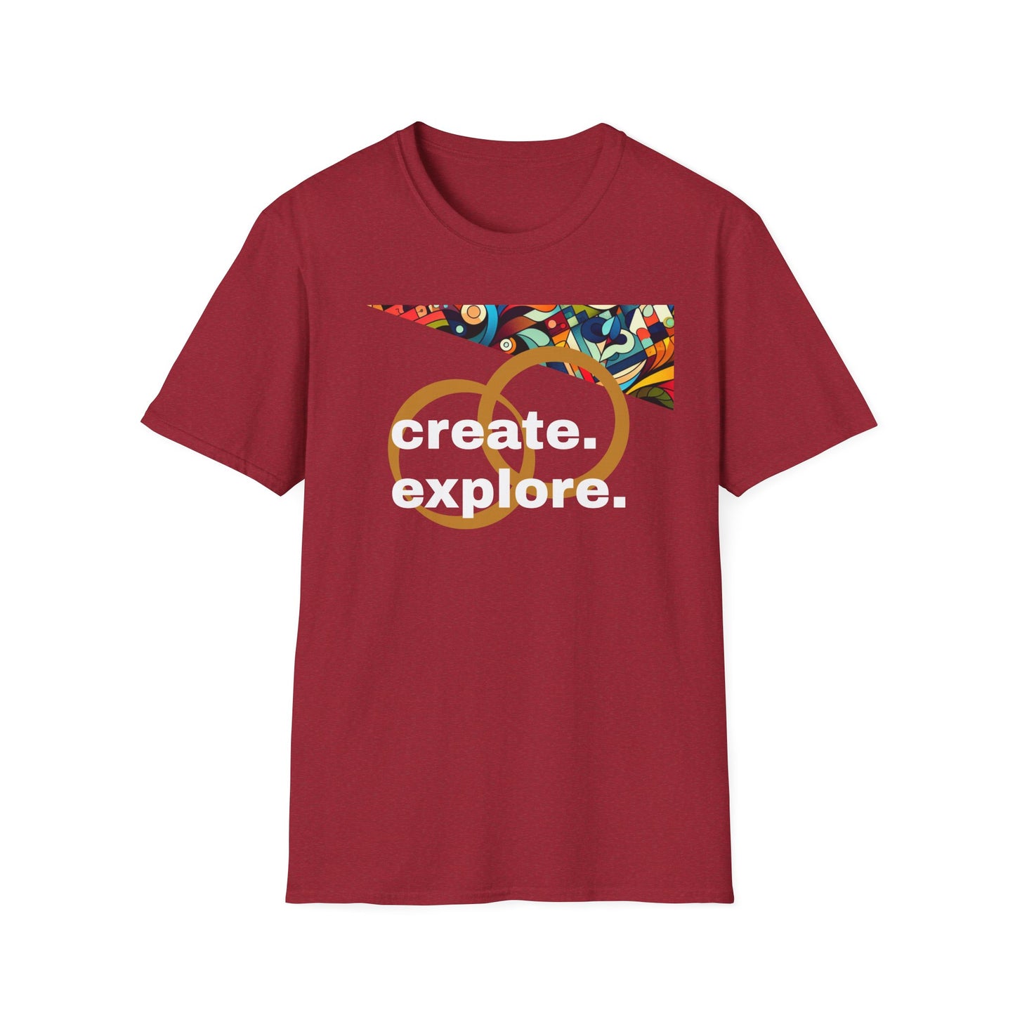 Unisex Softstyle T-Shirt - Create Explore Design