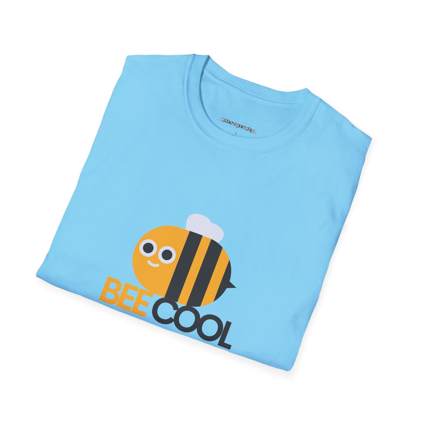 Bee Cool Unisex Softstyle T-Shirt - Fun and Playful Graphic Tee for Bee Lovers
