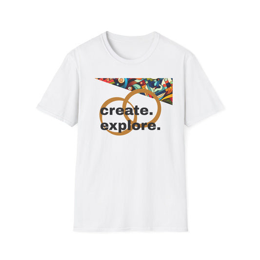Unisex Softstyle T-Shirt - Create Explore Design