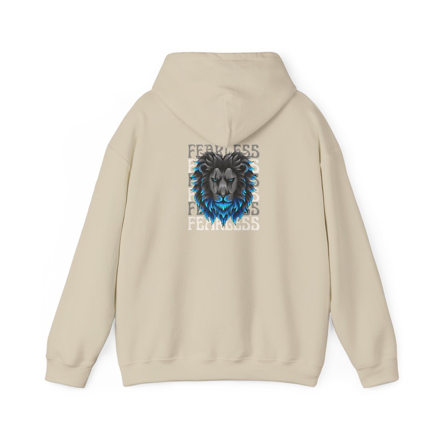 Fearless Lion Hoodie - Unisex Heavy Blend™ Sweatshirt