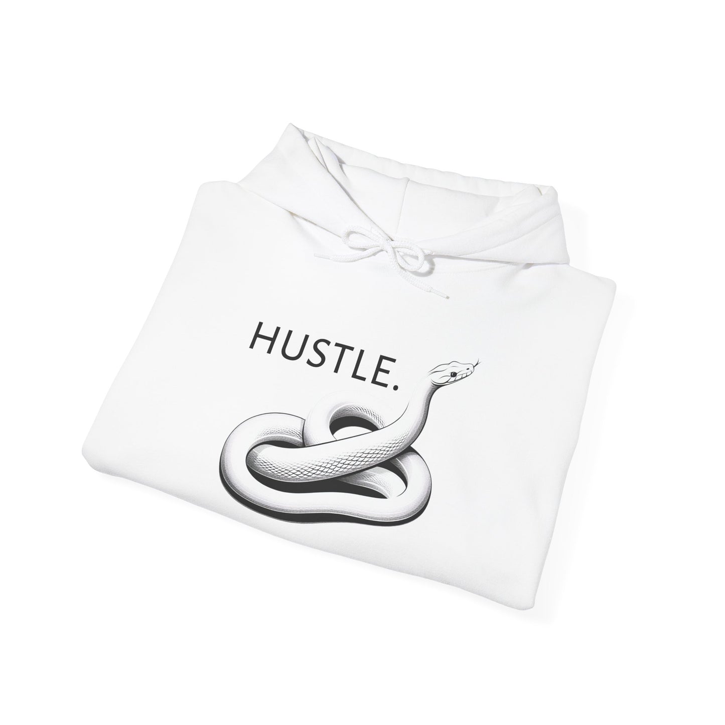 Hustle Unisex Heavy Blend Hoodie - Motivational Sweatshirt for Go-Getters