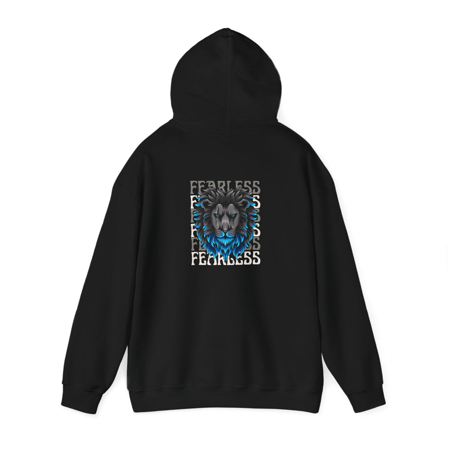 Fearless Lion Hoodie - Unisex Heavy Blend™ Sweatshirt