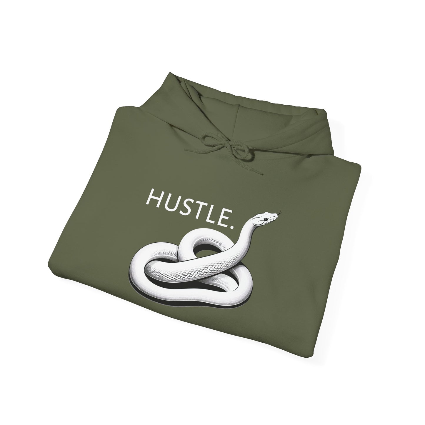 Hustle Unisex Heavy Blend Hoodie - Motivational Sweatshirt for Go-Getters