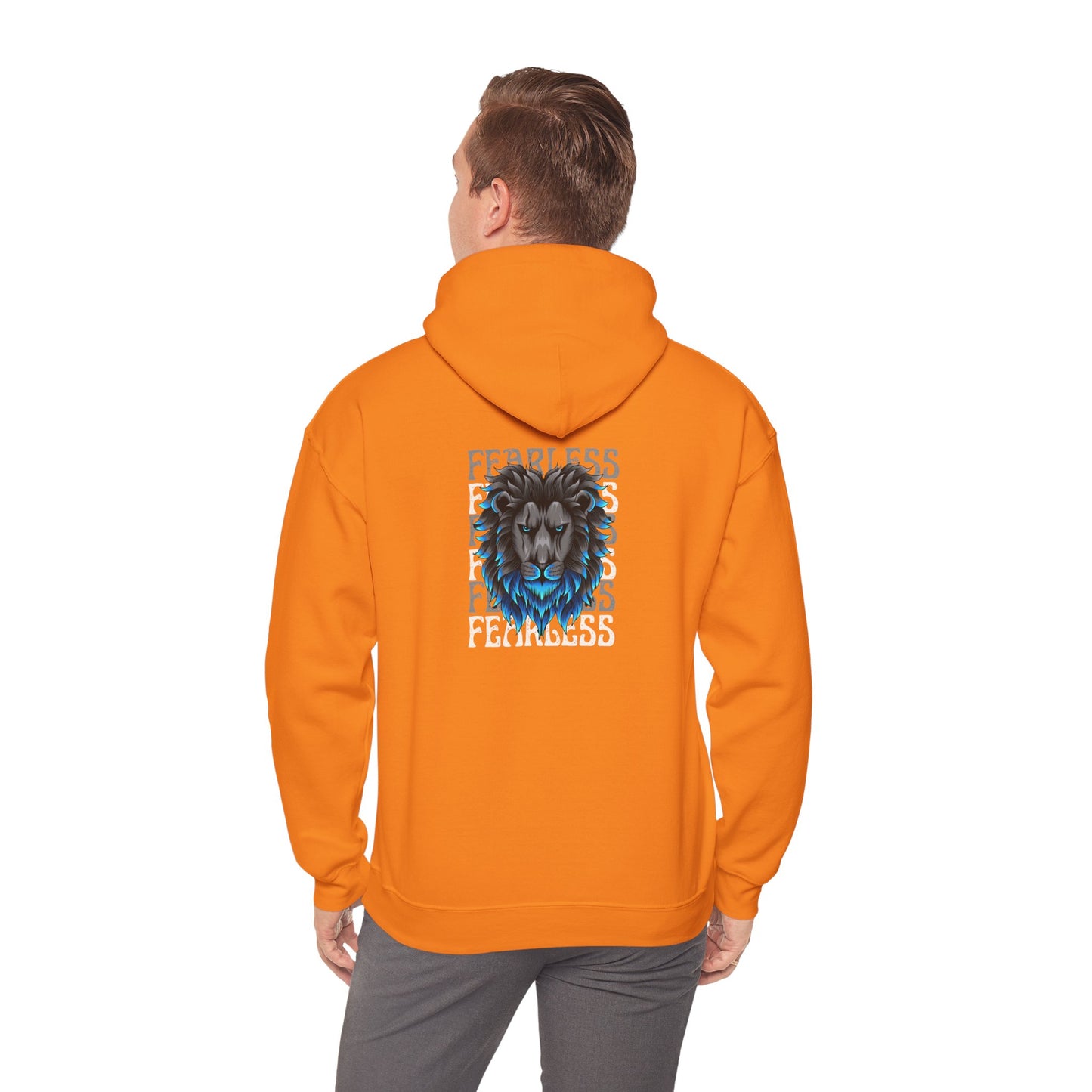 Fearless Lion Hoodie - Unisex Heavy Blend™ Sweatshirt
