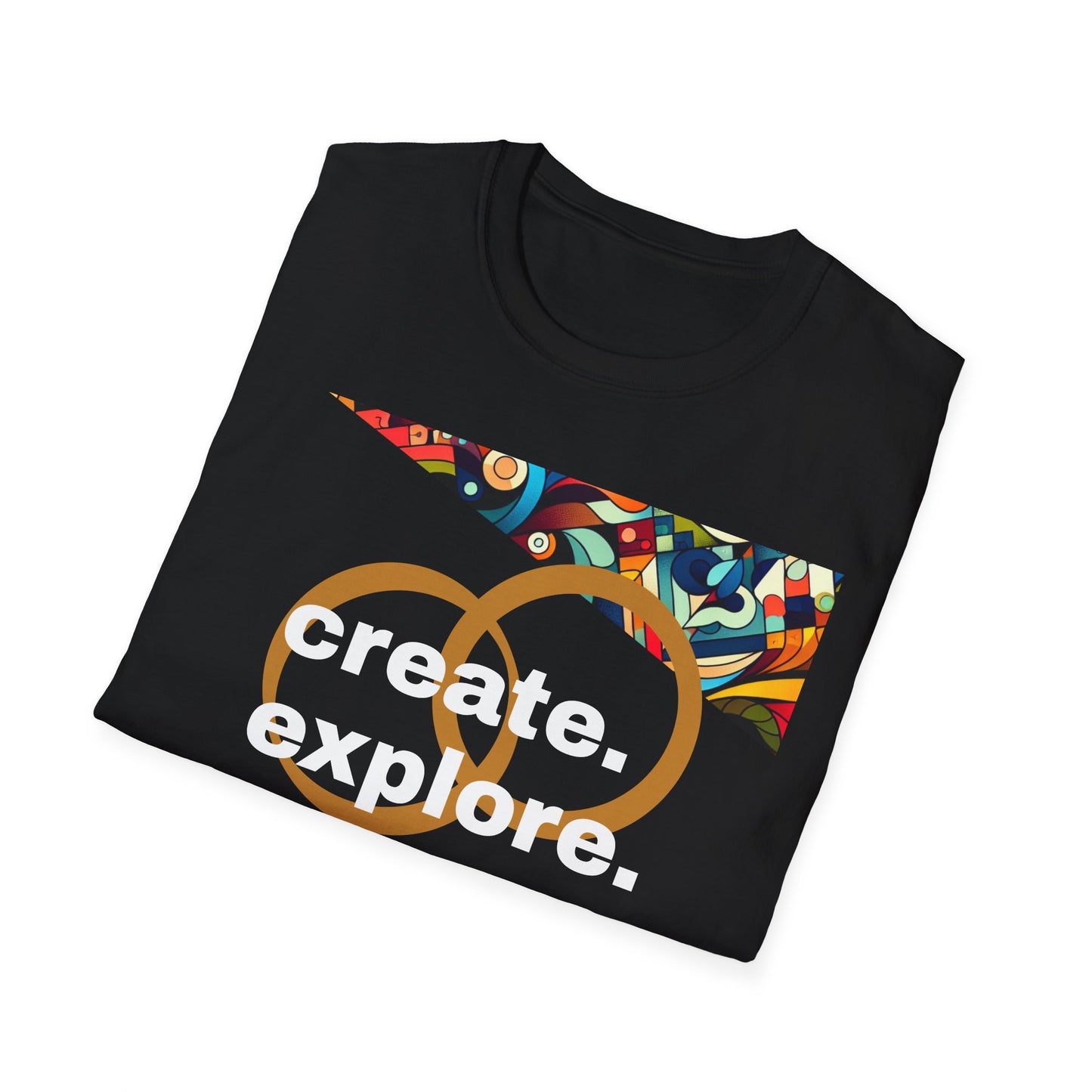 Unisex Softstyle T-Shirt - Create Explore Design
