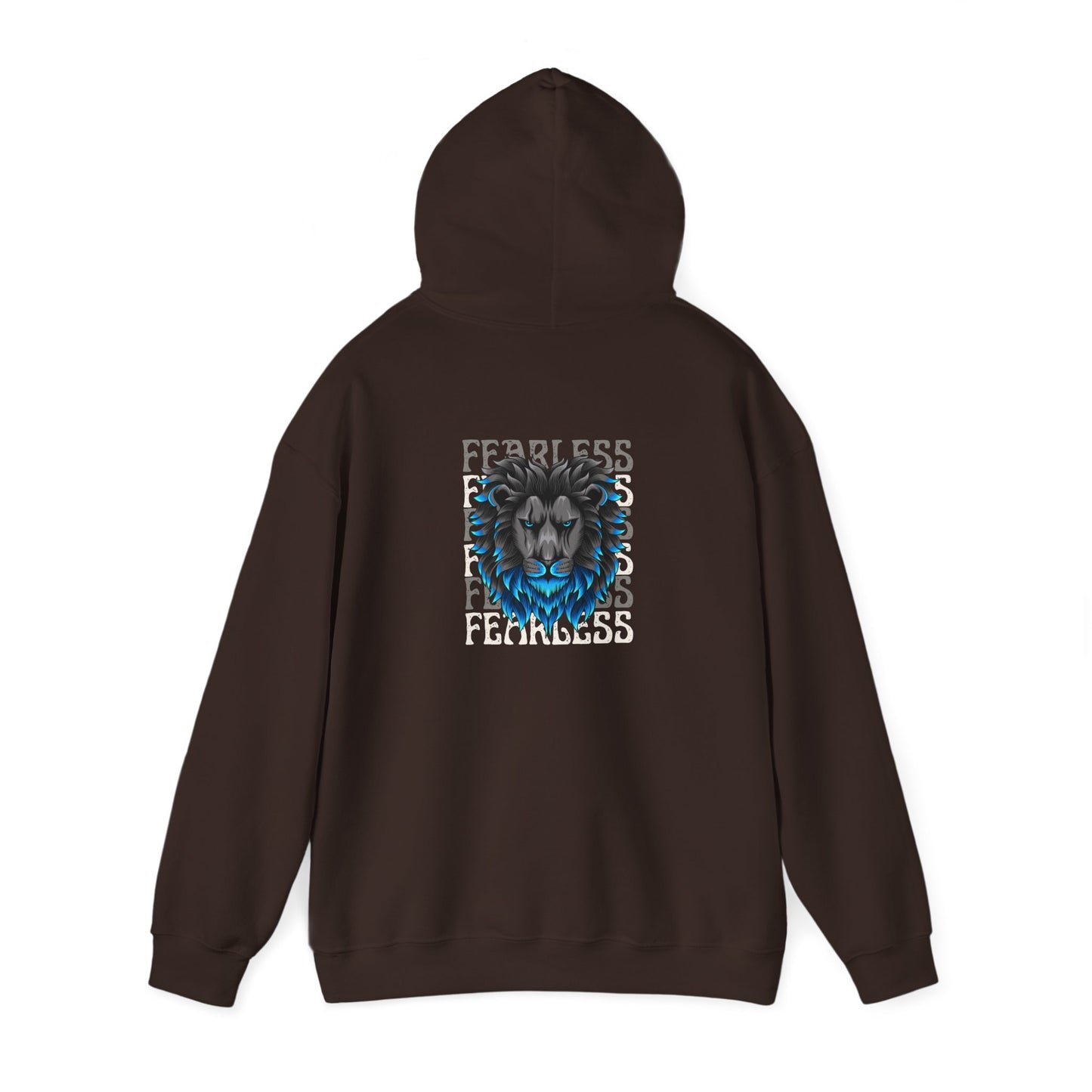 Fearless Lion Hoodie - Unisex Heavy Blend™ Sweatshirt